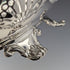 1907 British Antique Sterling Silver Basket Earrings Movable Handle 347g Walker&Hall